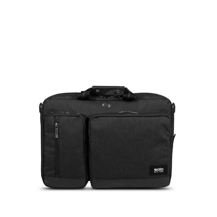 Duane Hybrid Briefcase Backpack
 #color_black