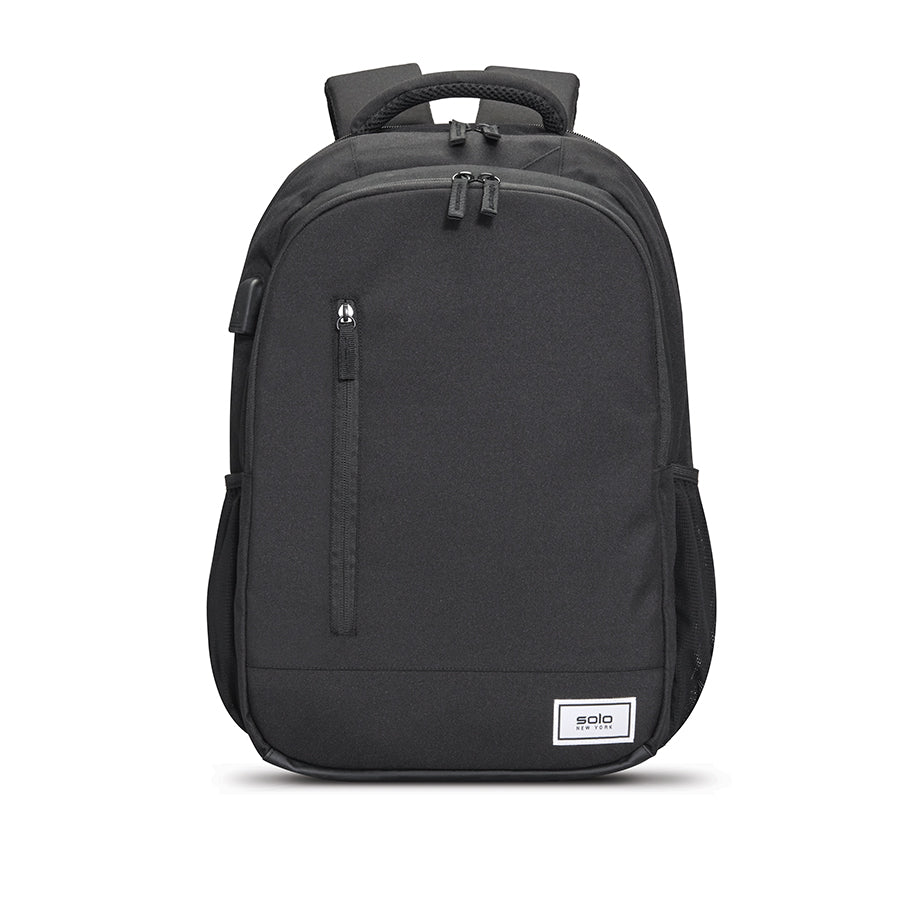 front view of Solo Re:define backpack in black