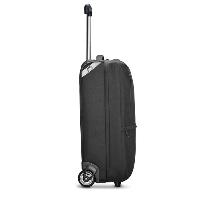 additional side view of Solo Re:treat Carry-on in black