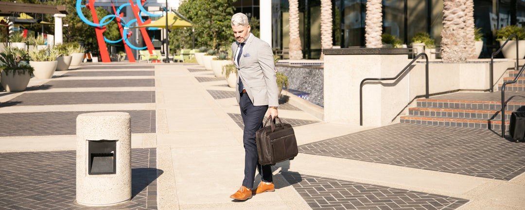 3 Tips in Matching a Leather Briefcase to Your Outfit - Solo New York