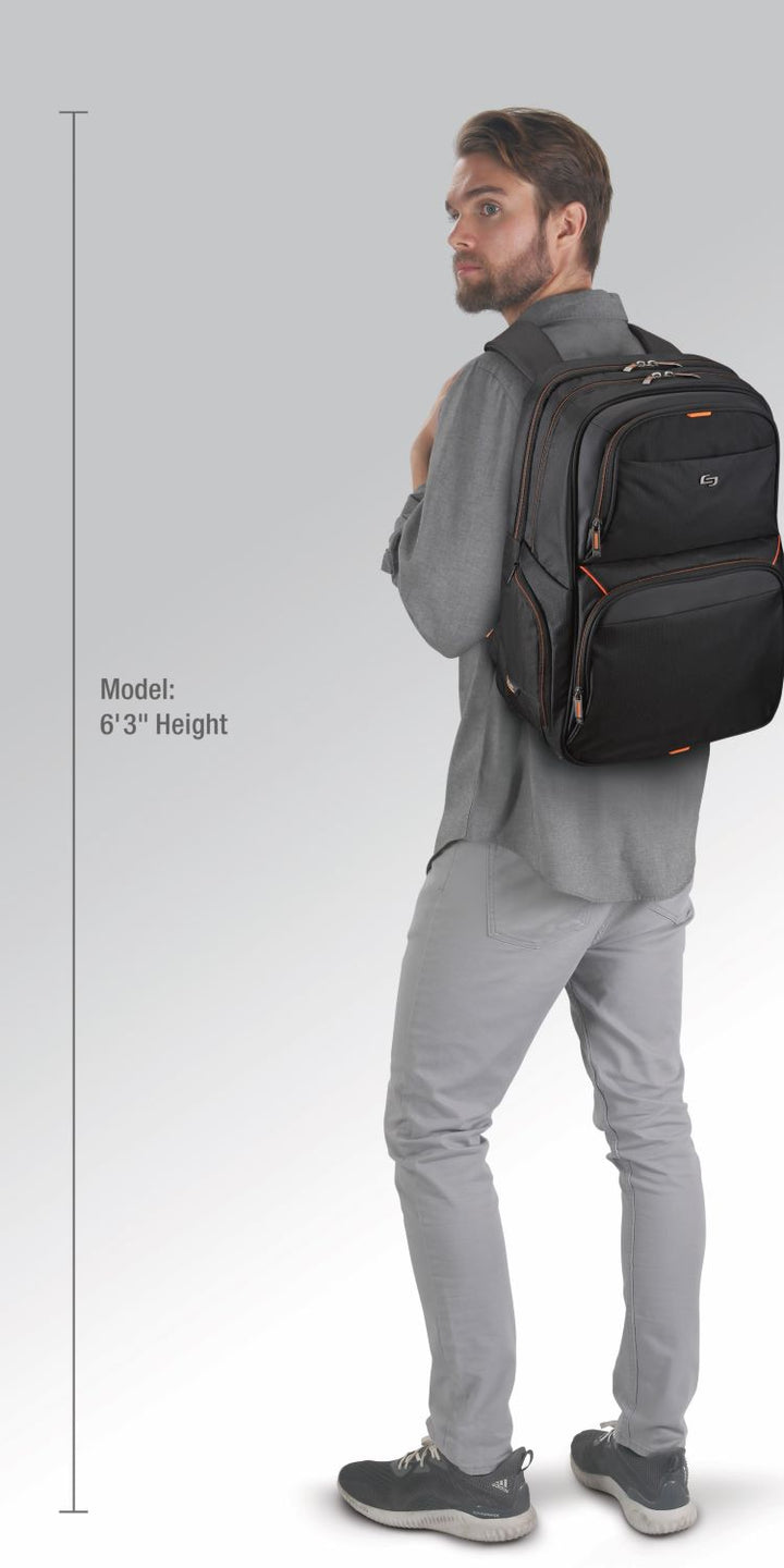 Ambition Travel Backpack #color_black