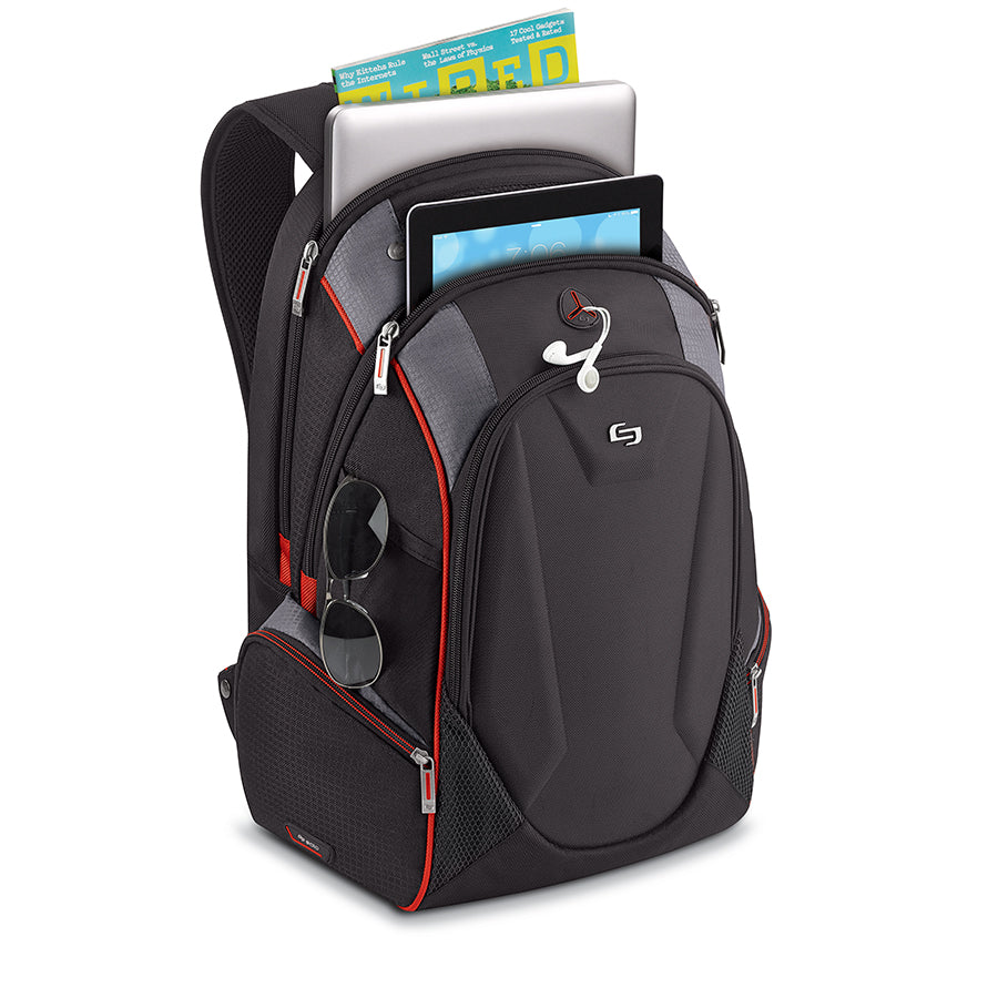 Solo 17.3インチバックパック Executive EXE700-4 Solo Executive 17.3\" Laptop Backpack