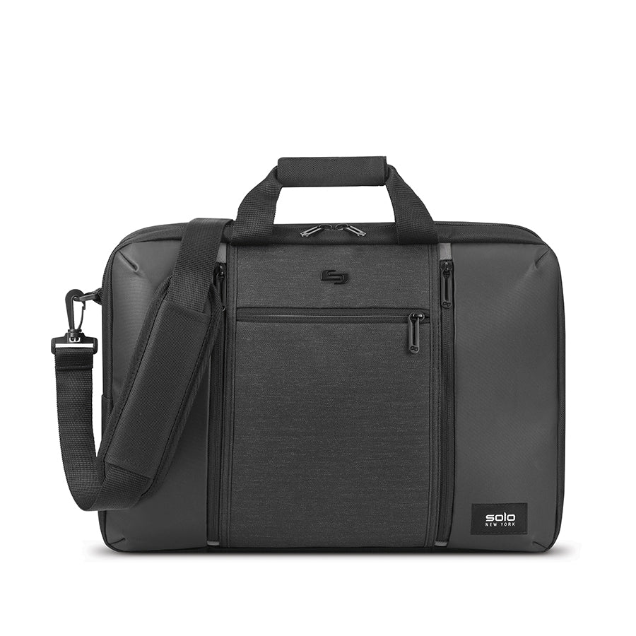 briefcase backpack leather Woosir Computer Convertible this vertical oriented case is radical Multifunctional Leather Bag, Messenger Bag,