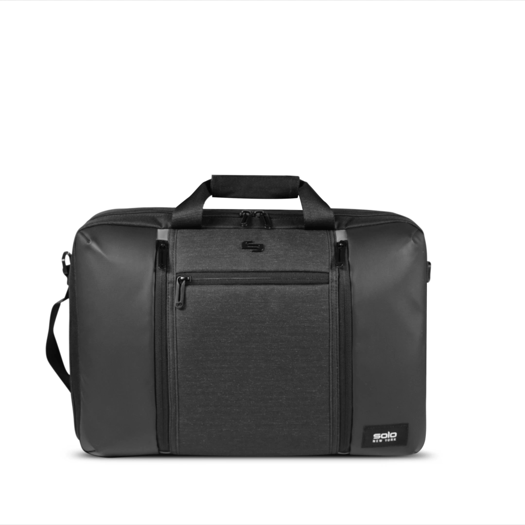 best 2-in-1 solo laptop hybrid briefcase backpack Solo Hybrid Carrying Case (Briefcase) for 15.6" Notebook