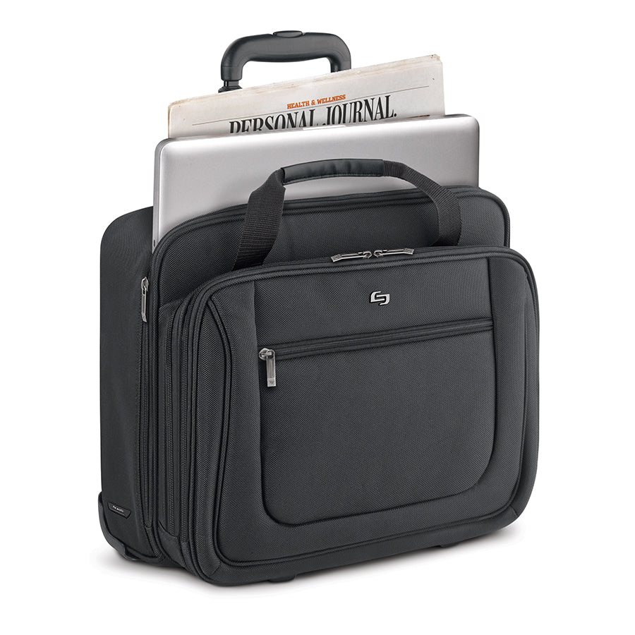 Solo New York Bryant Rolling Laptop Case - Thumbnail 5