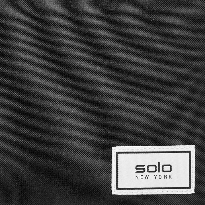 close-up of black material used on Solo Re:define backpack