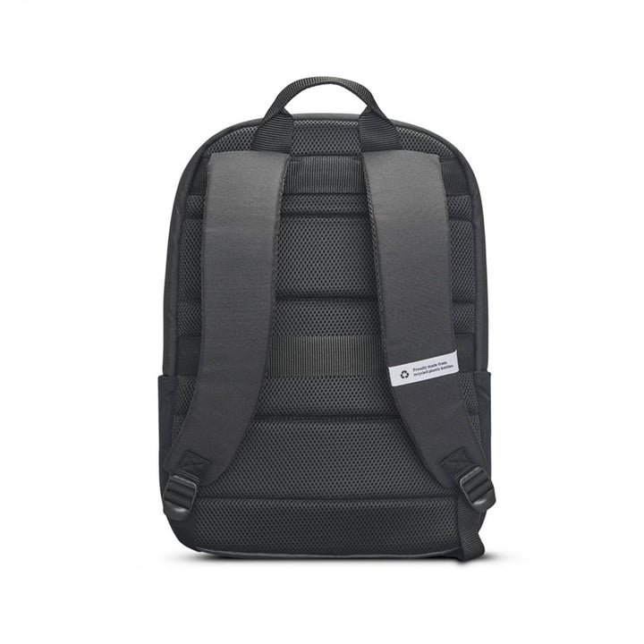 back view of Solo Re:cover backpack in black