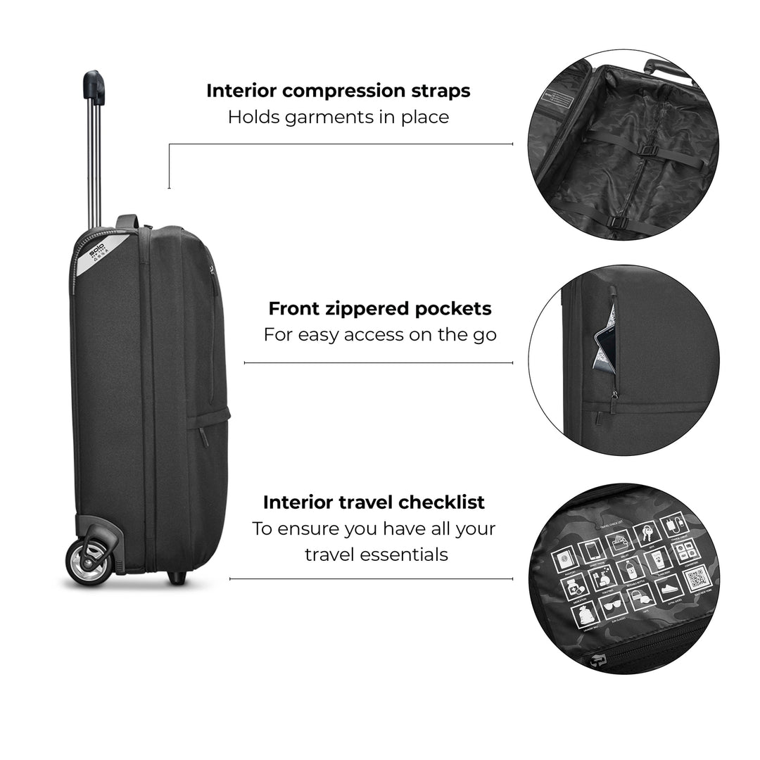 Luggage Strap,J Hook Add A Bag Luggage Strap, Adjustment Luggage Belt Strap  Attach Luggage Accessories with Hands Free(Black-Normal Size)