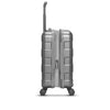 side view of expanded Solo Re:serve Carry-On Spinner Suitcase