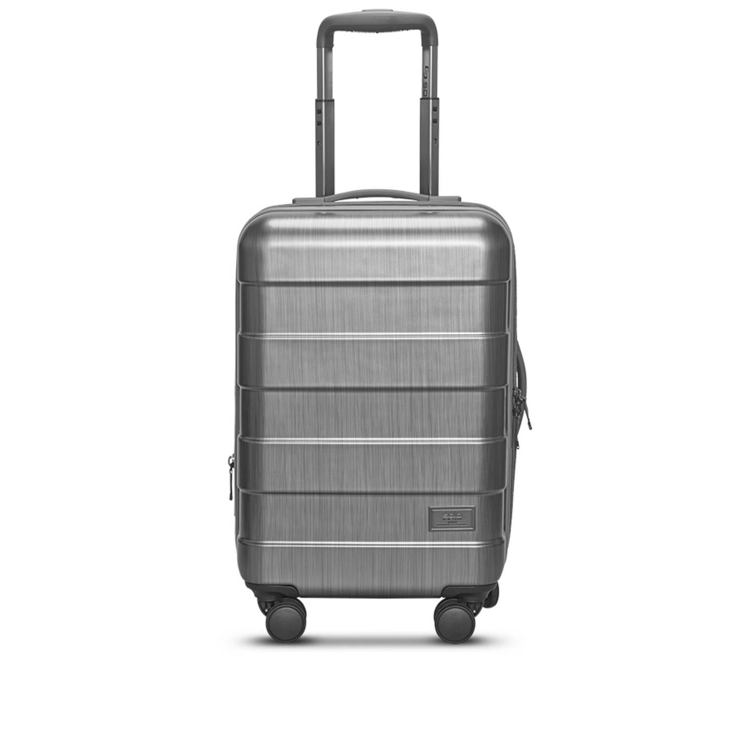 Buy CARRIALL Groove Set of 2 Polypropylene Grey Trolley Bags(55 cm,65 cm)  With 8 Wheels And TSA Lock | Shoppers Stop